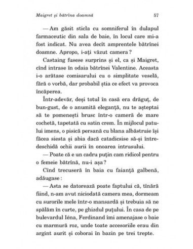 Maigret și bătrâna doamnă