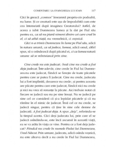 Comentariu la Evanghelia lui Ioan Comentariu la Evanghelia lui Ioan