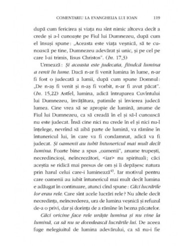 Comentariu la Evanghelia lui Ioan Comentariu la Evanghelia lui Ioan