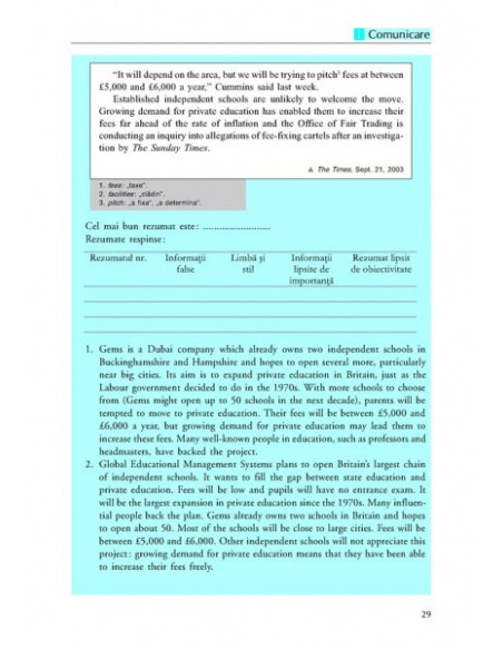 The Guide. Limba engleză pentru examene și concursuri