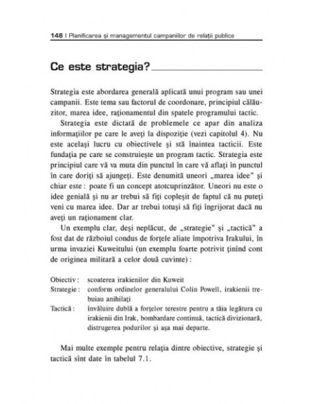 Planificarea și managementul campaniilor de relații publice