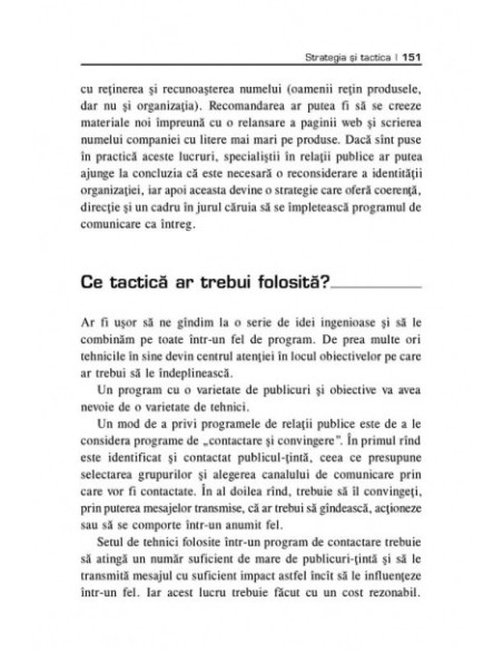 Planificarea și managementul campaniilor de relații publice