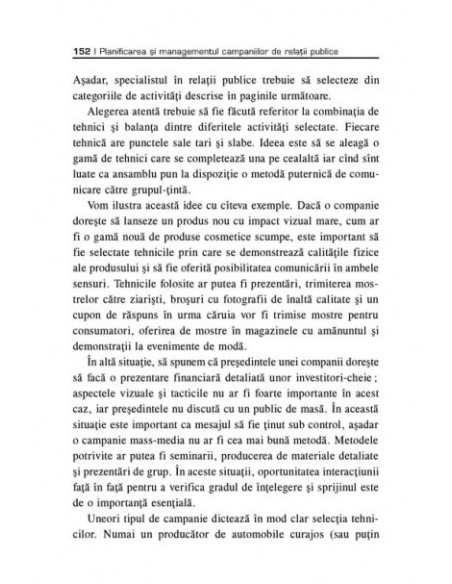 Planificarea și managementul campaniilor de relații publice