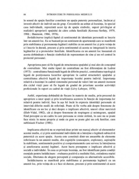 Introducere în psihologia mediului