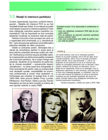 O istorie a comunismului din România.... O istorie a comunismului din România....