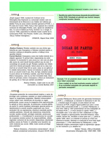 O istorie a comunismului din România.... O istorie a comunismului din România....