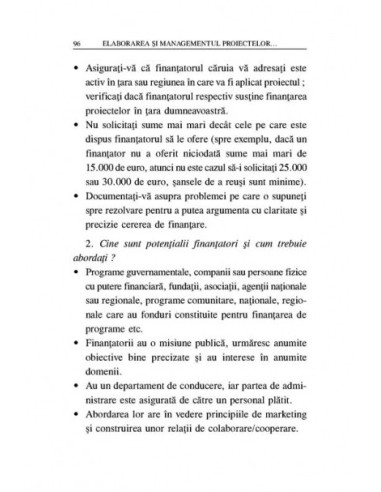 Elaborarea și managementul...