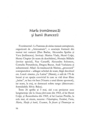 4 decenii, 3 ani și 2 luni cu filmul...