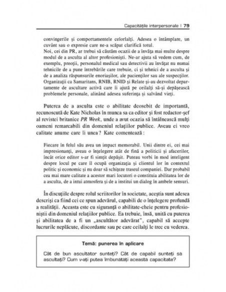 Comunicarea eficientă în relațiile publice. Crearea mesajelor și relațiile sociale