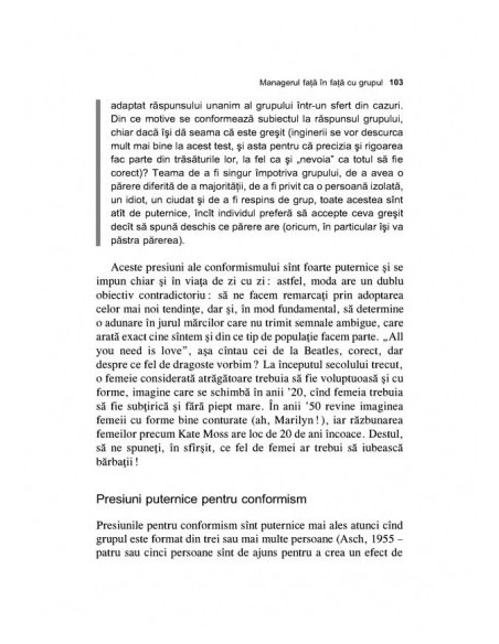 50 de experimente privind psihologia managerului. Cum să reuşeşti la locul de muncă