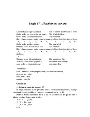 Limba japoneză. Manual practic