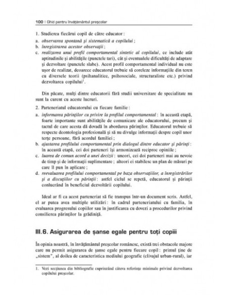 Ghid pentru învățămîntul preșcolar. O abordare din perspectiva noului curriculum