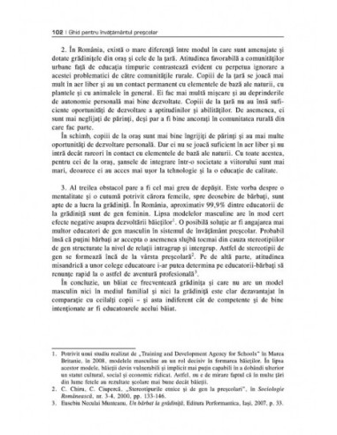 Ghid pentru învățămîntul preșcolar. O... Ghid pentru învățămîntul preșcolar. O...