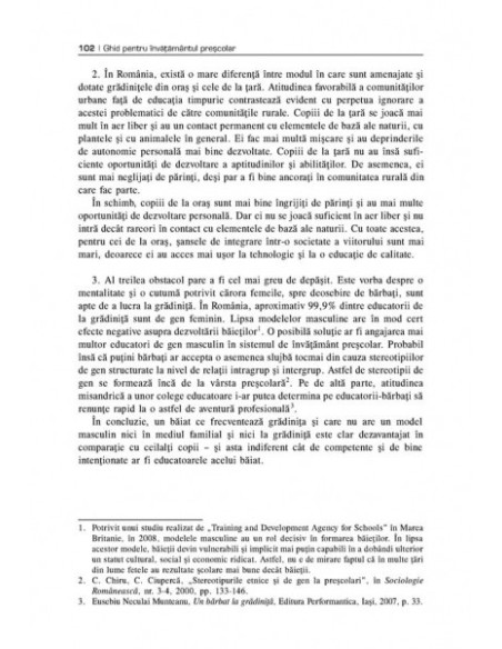 Ghid pentru învățămîntul preșcolar. O abordare din perspectiva noului curriculum