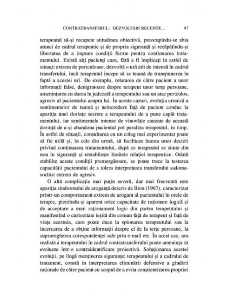 Tulburările severe de personalitate. Probleme curente în practica clinică