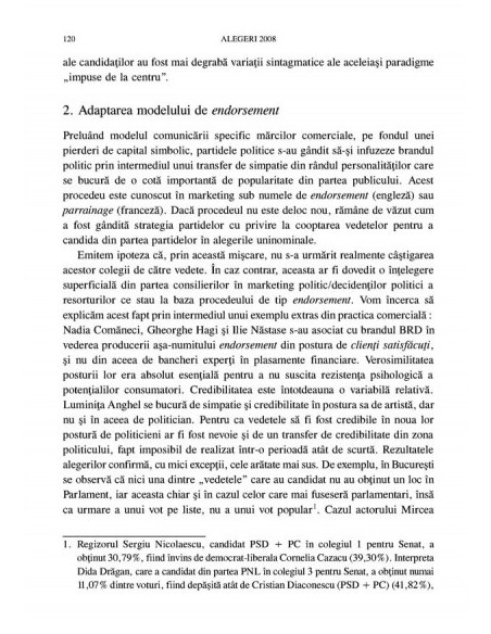 Alegeri 2008. Volumul I: Campanii, lideri și sondaje