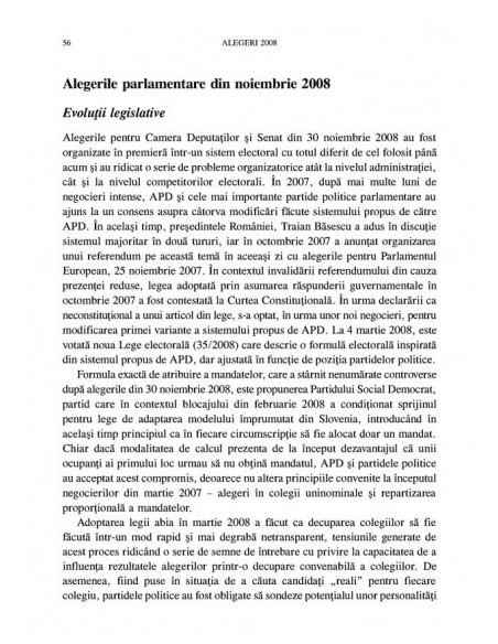 Alegeri 2008. Volumul II: Continuitate și schimbare