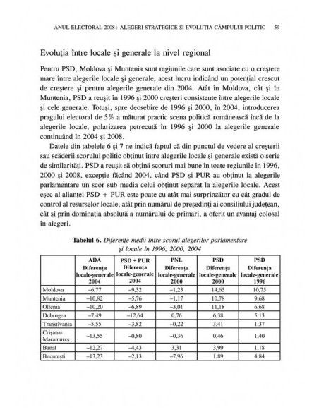 Alegeri 2008. Volumul II: Continuitate și schimbare