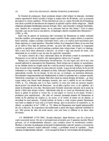 Educația religioasă. Repere teoretice...