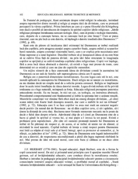 Educația religioasă. Repere teoretice și metodice