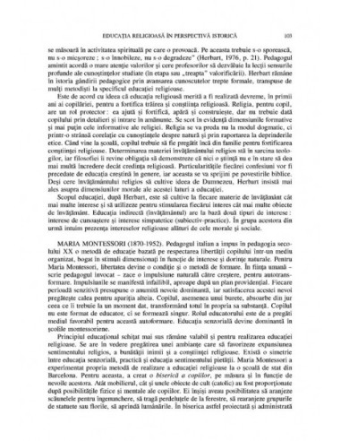 Educația religioasă. Repere teoretice...