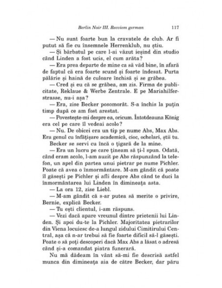 Berlin Noir III. Recviem german