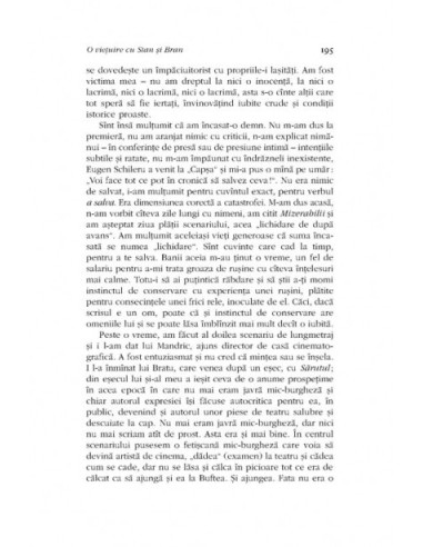 Opere II. O viețuire cu Stan și Bran,...