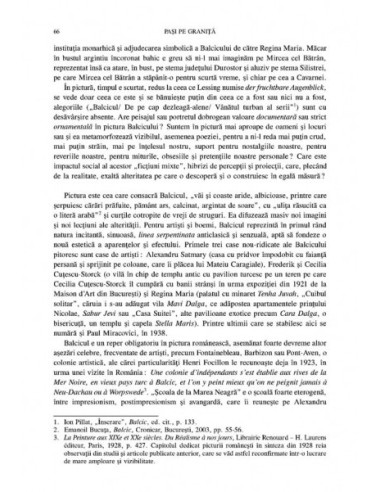 Pași pe graniță. Studii despre...