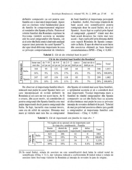 Sociologie Românească. Volumul VII, Nr. 2/2009