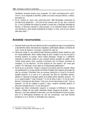 Strategia creativă în publicitate Strategia creativă în publicitate