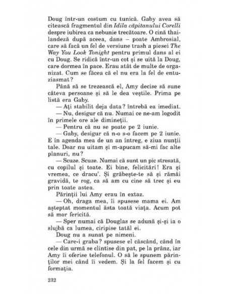 Amy pleacă în luna de miere