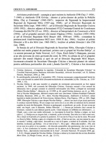 Dictionarul ofițerilor și angajatilor civili ai Direcției Generale a Penitenciarelor. Volumul I: Aparatul central (1948-1989)