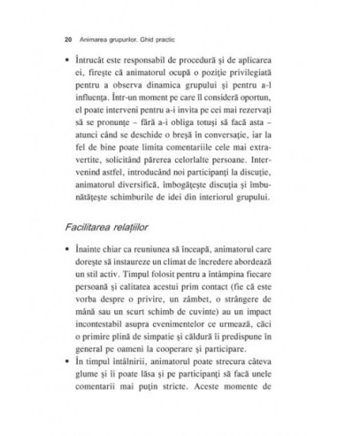 Animarea grupurilor.  Ghid practic Animarea grupurilor.  Ghid practic