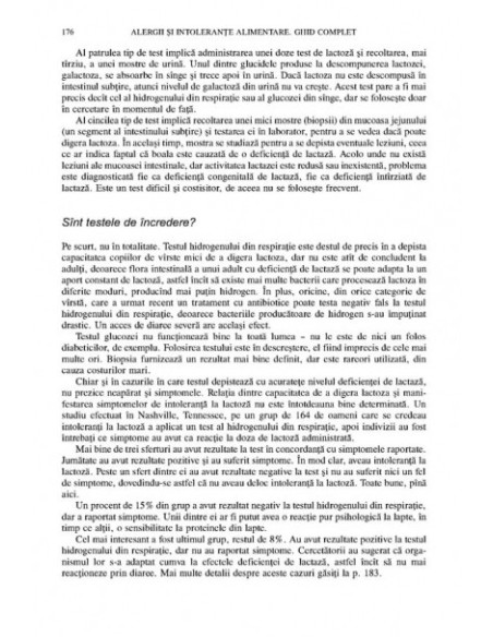 Alergii şi intoleranţe alimentare. 