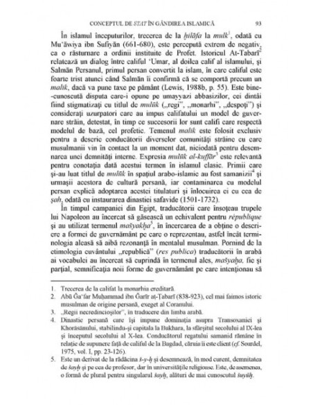 Gândirea politică arabă. Concepte-cheie între tradiție și inovație