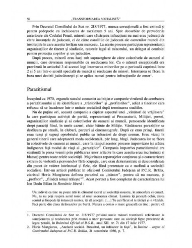 „Transformarea socialistă”. Politici...
