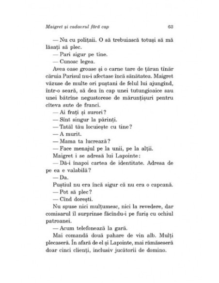 Maigret și cadavrul fără cap