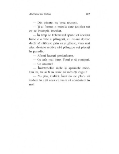 Apărarea lui Galilei