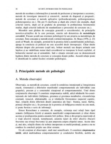 Fundamentele psihologiei Fundamentele psihologiei
