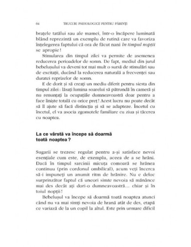 Trucuri psihologice pentru părinţi