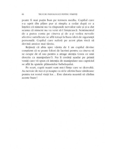 Trucuri psihologice pentru părinţi