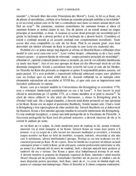 Kant. O biografie