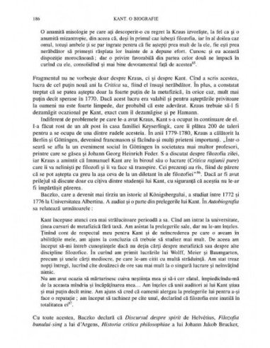Kant. O biografie Kant. O biografie