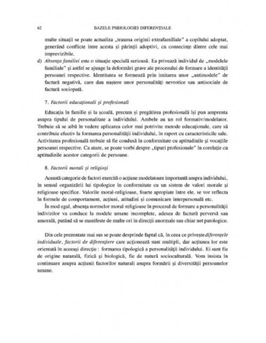 Tratat de psihologie diferențială