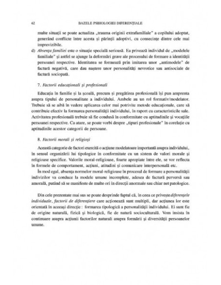 Tratat de psihologie diferențială