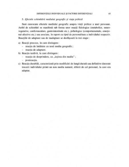 Tratat de psihologie diferențială