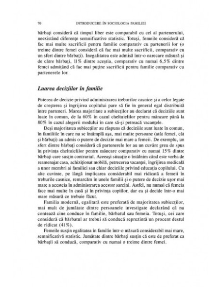 Introducere în sociologia familiei. Familia românească în societatea contemporană