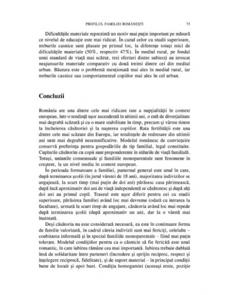 Introducere în sociologia familiei. Familia românească în societatea contemporană