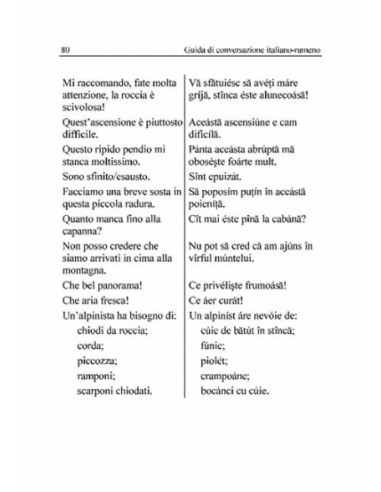 Ghid de conversație italian-român