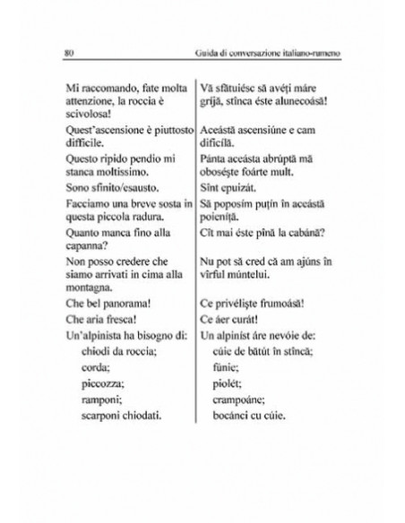 Ghid de conversație italian-român